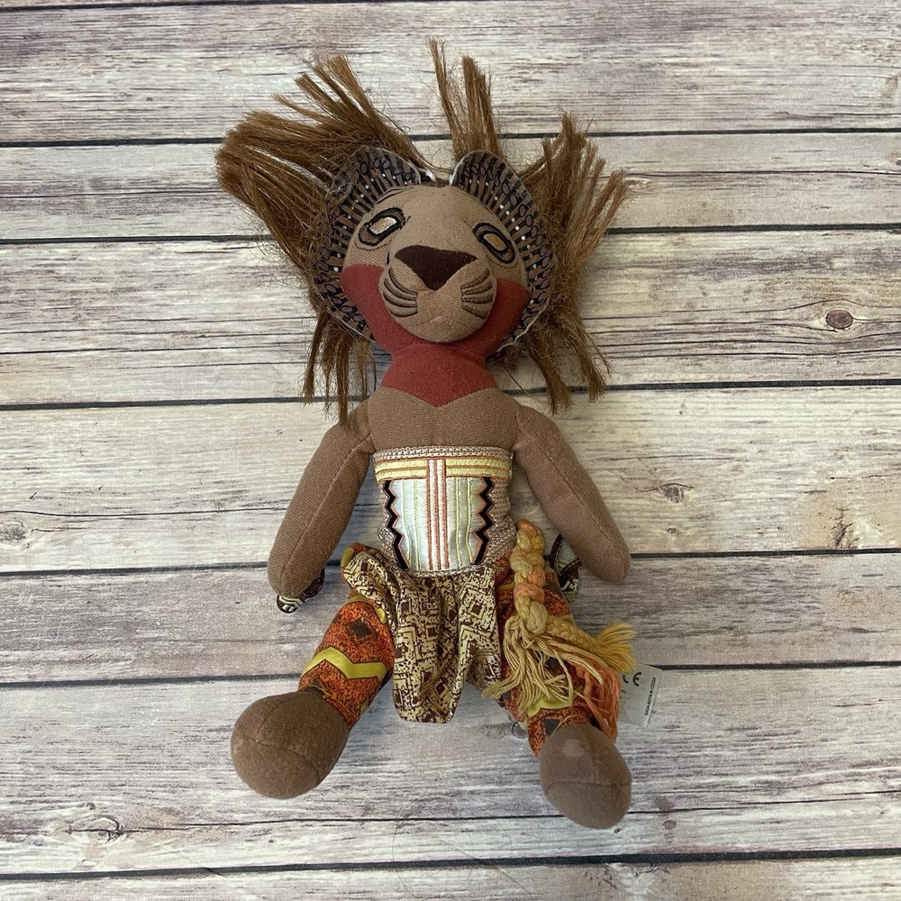Disney The Lion King Broadway Plush Doll – Official Musical Merchandise